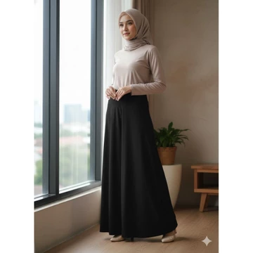 Kulot Mayung Jersey Celana Wanita Panjang Dewasa