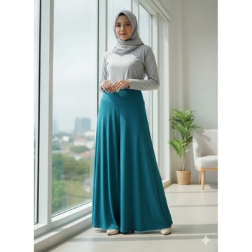 Kulot Mayung Jersey Celana Wanita Panjang Dewasa