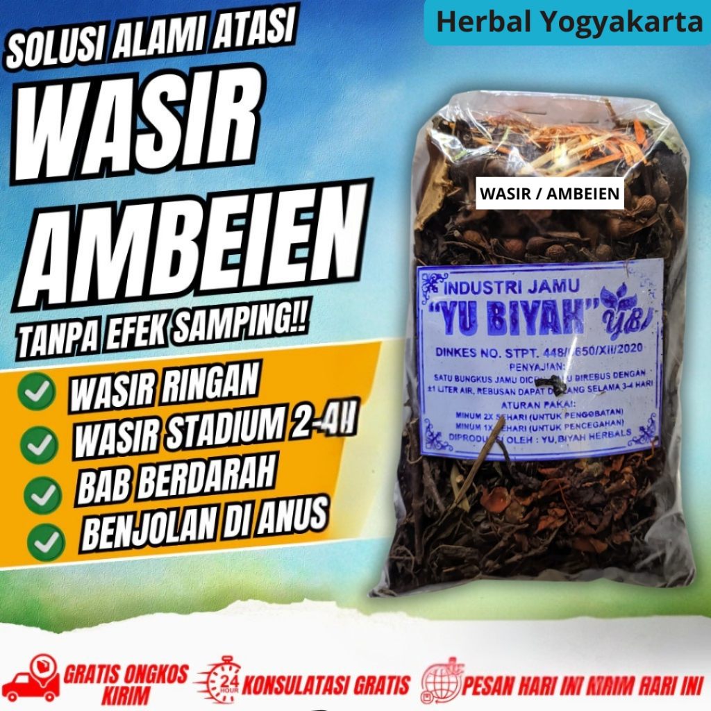 WASIR AMBEIEN Jamu godok ambien dan wasir obat wasir dan ambeyen herbal ambeyen jamu godok wasir