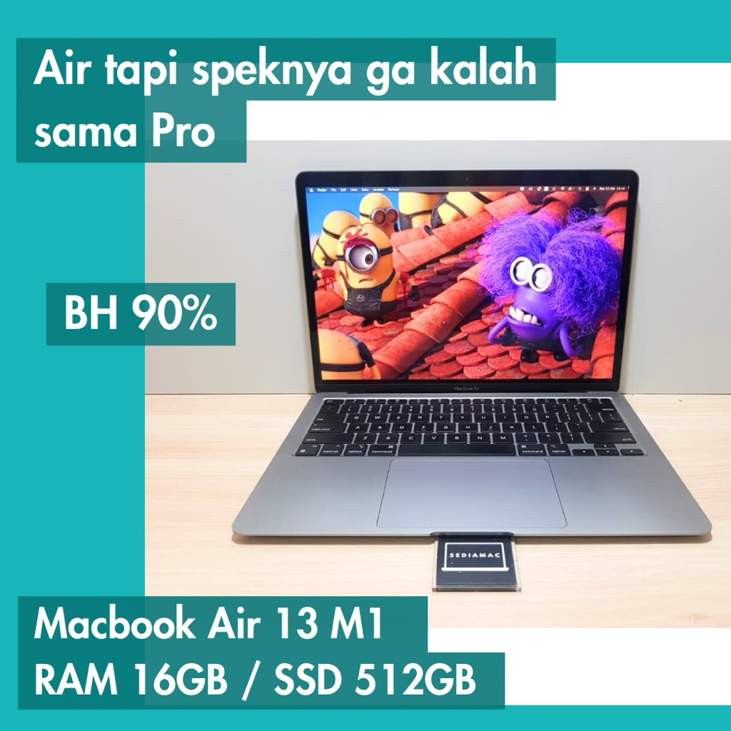 Macbook Air Retina 13 M1 8GB 16GB 256GB 512GB iBOX inter