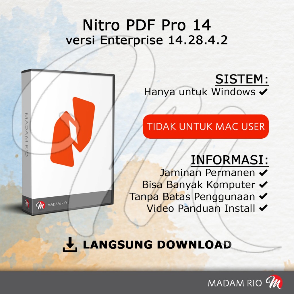 Nitro PDF Pro 14 versi Enterprise 14.28.4.2 Terbaru Full Versi