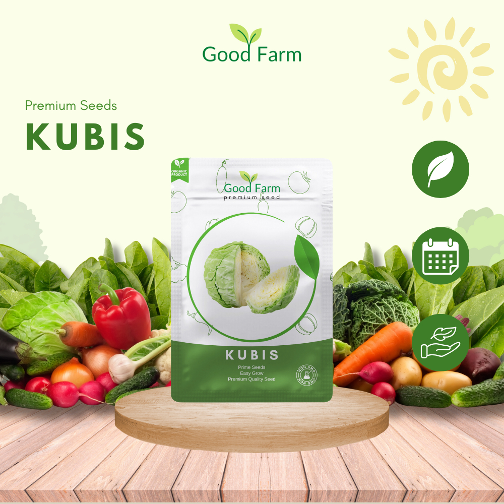 GoodFarm - Benih Kubis Premium Kemasan Urban Farming