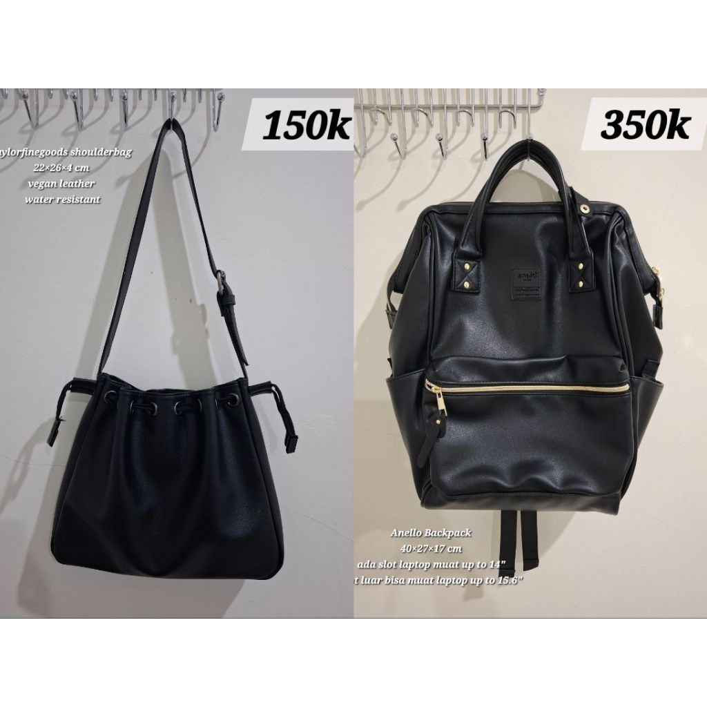 Jual tas taylorfinegoods tfg shoulderbag sophie anello backpack ...