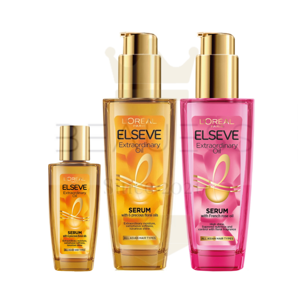 Jual LOREAL PARIS ELSEVE EXTRAORDINARY OIL HAIR TREATMENT SERUM ...