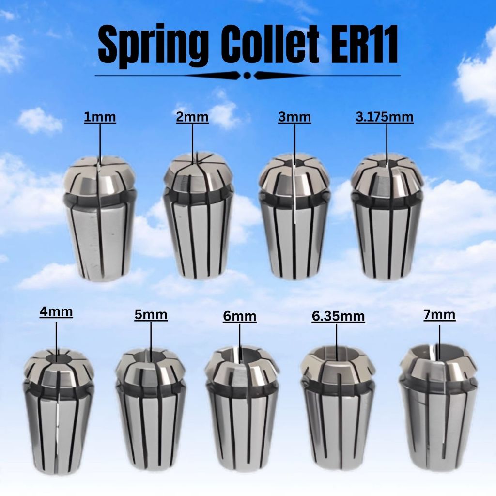 ER16 Spannzange ER11/ER16/ER20 Spannzangen-Verlängerung – 0.005 Mm Genauigkeit, 20CrMnTi, Für Drehmaschine Und Fräse
