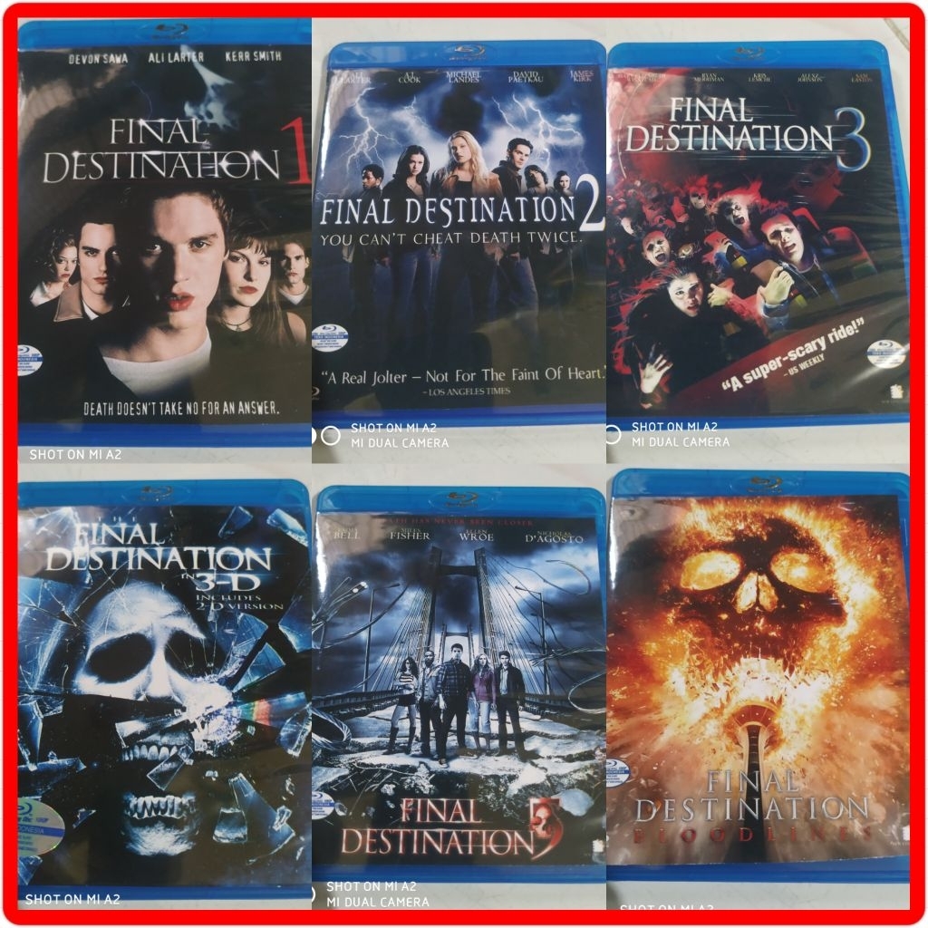 Jual final destination 2000/final destination 2 2003/final destination ...