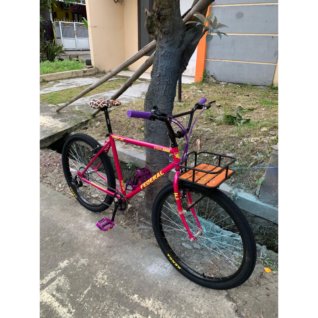 Jual sepeda custom Kalcer federal | Shopee Indonesia