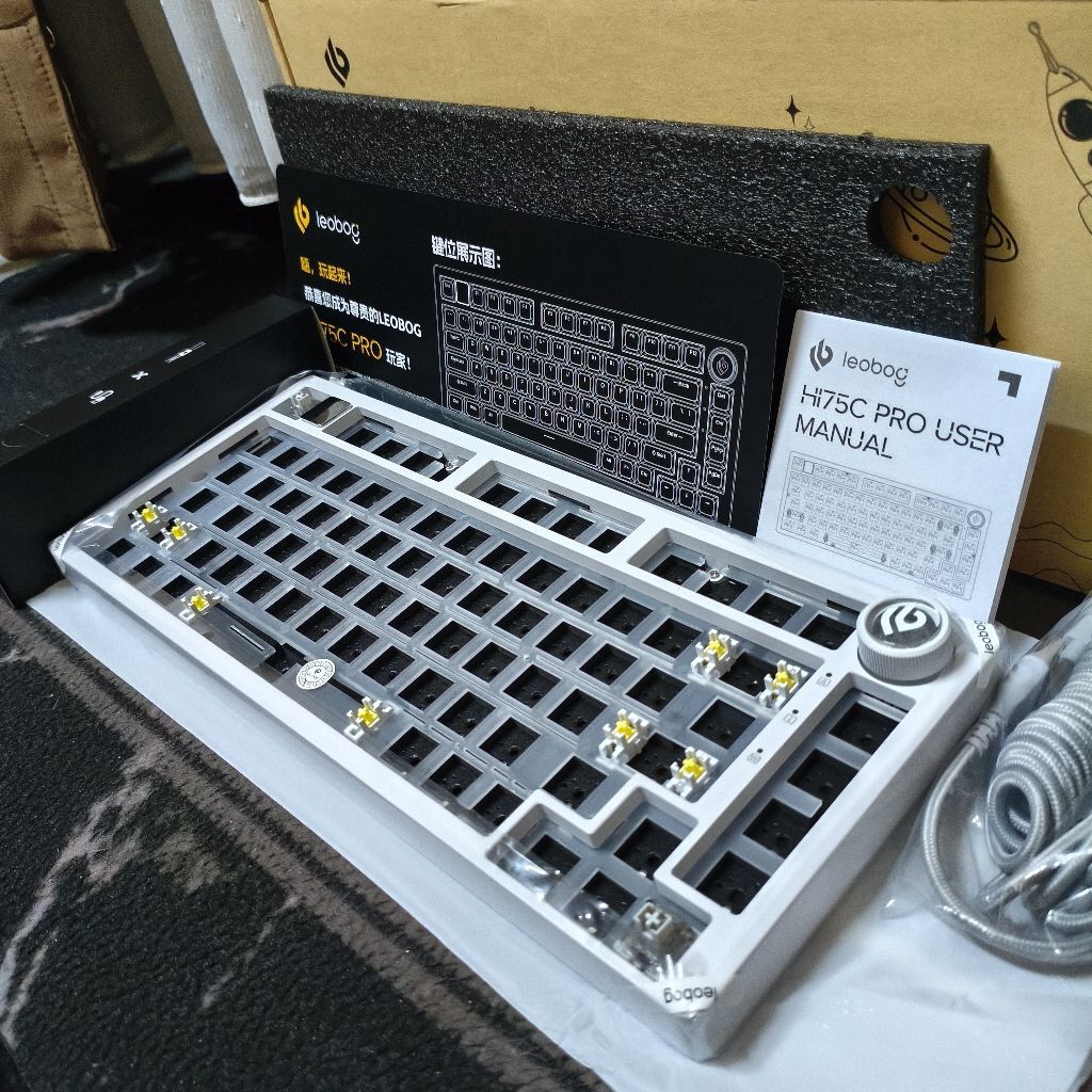 Jual Leobog Hi75C Pro Alumunium Mechanical Keyboard | Shopee Indonesia