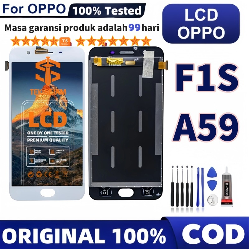 Jual LCD Oppo F1S / A1601 / A59 Fullset Touchscreen