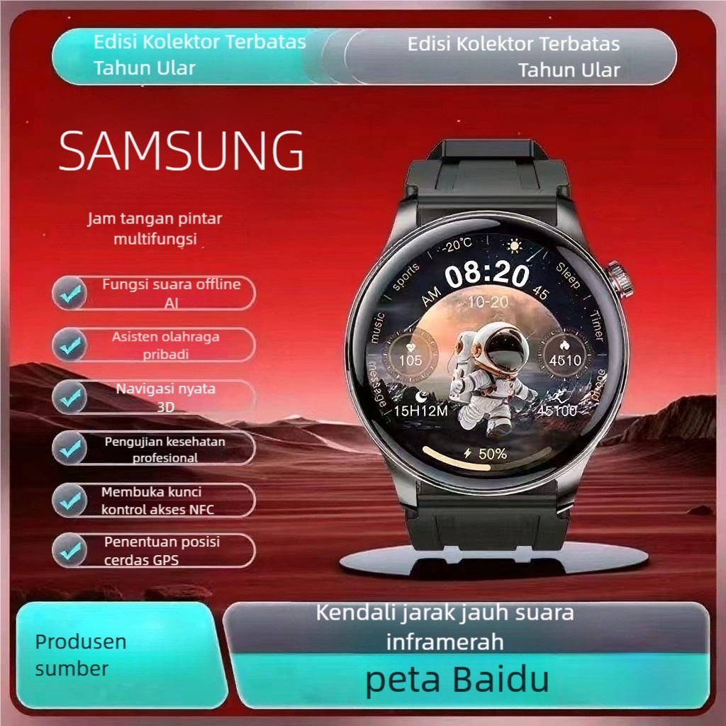 Jual SAMSUNG SmartWatch Sports AI Features Google Maps Professional ...