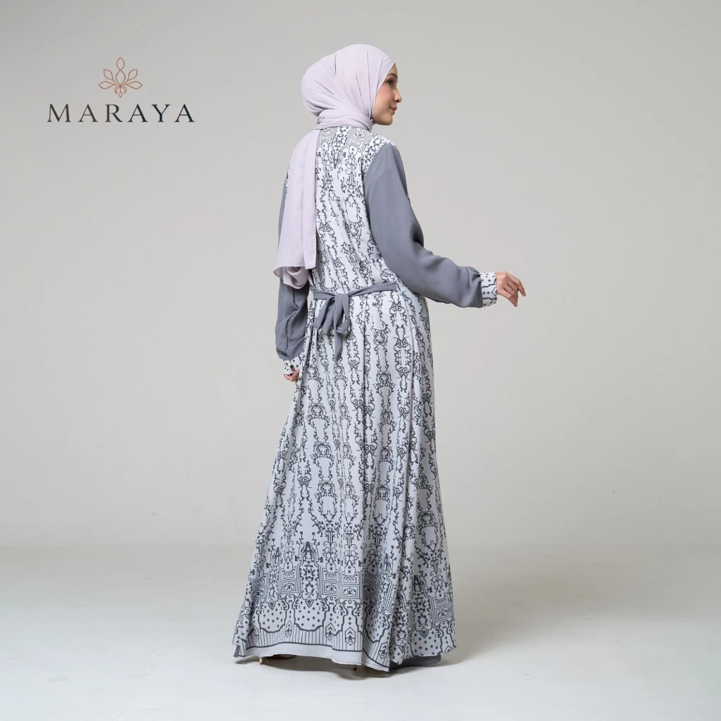 gamis muslimah modern simple untuk aktivitas harian wanita