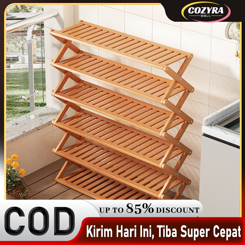 Jual Rak Sepatu Kayu Susun Minimalis - Desain Kompak & Hemat Budget ...