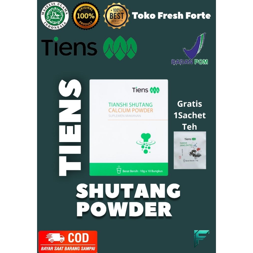 Jual Tianshi Shutang Calcium Powder (kalsium pencegah penyakit diabetes ...