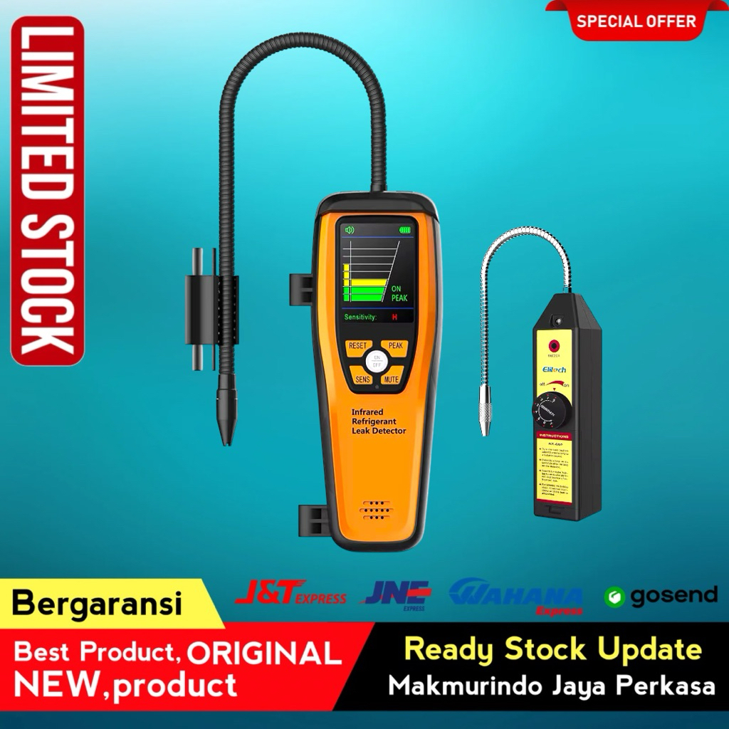 Jual Elitech ILD-200 Advanced Refrigerant Leak Detector Tester HVAC ...