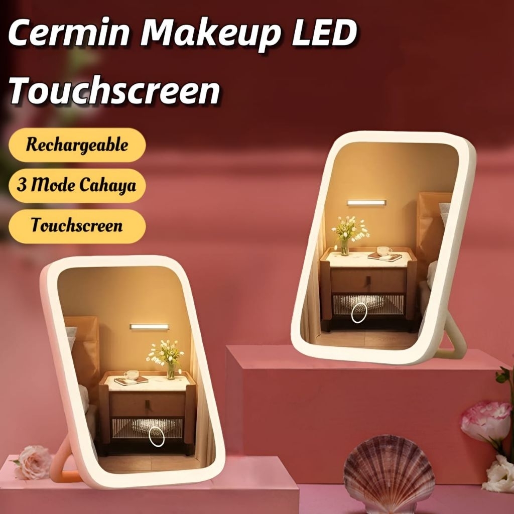 Jual Cermin Rias Makeup LED Lampu LED / Cermin LED Untuk Makeup ...