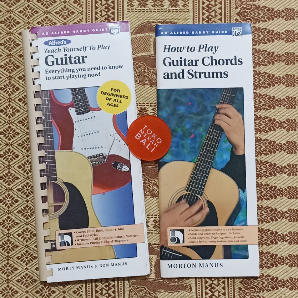 Jual Buku Teach Yourself To Play Guitar dan buku How To Play Gitar ...