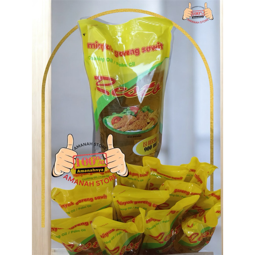 Jual MINYAK GORENG MURAH RESTO 900ML | Shopee Indonesia
