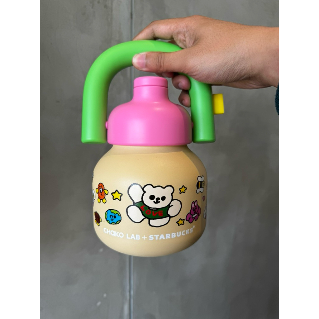 Jual Tumbler Starbucks Chako Lab Yellow | Shopee Indonesia