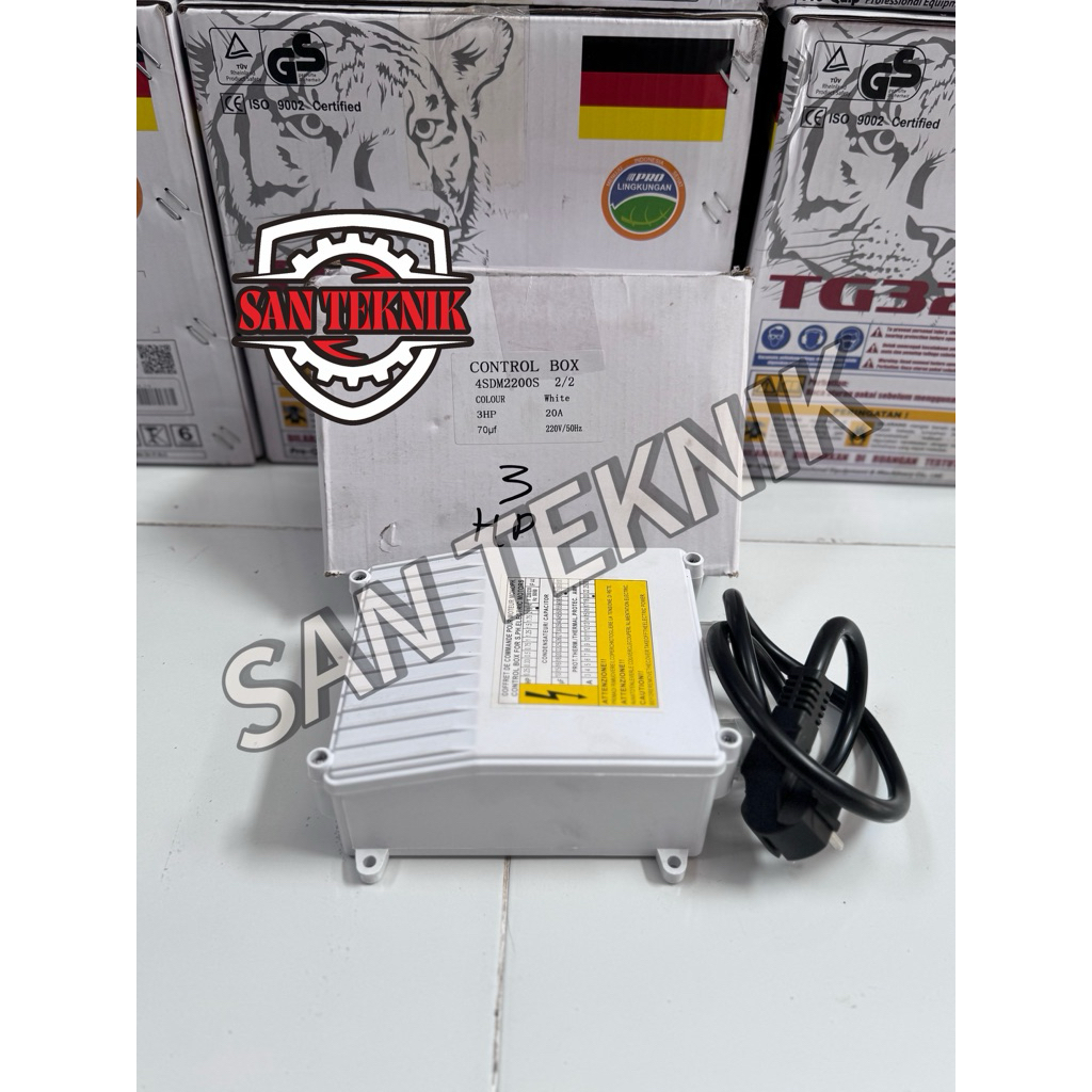 Jual CONTROL BOX JUNHE casing sumur 4 inch - tenaga 3HP 220v // Control ...