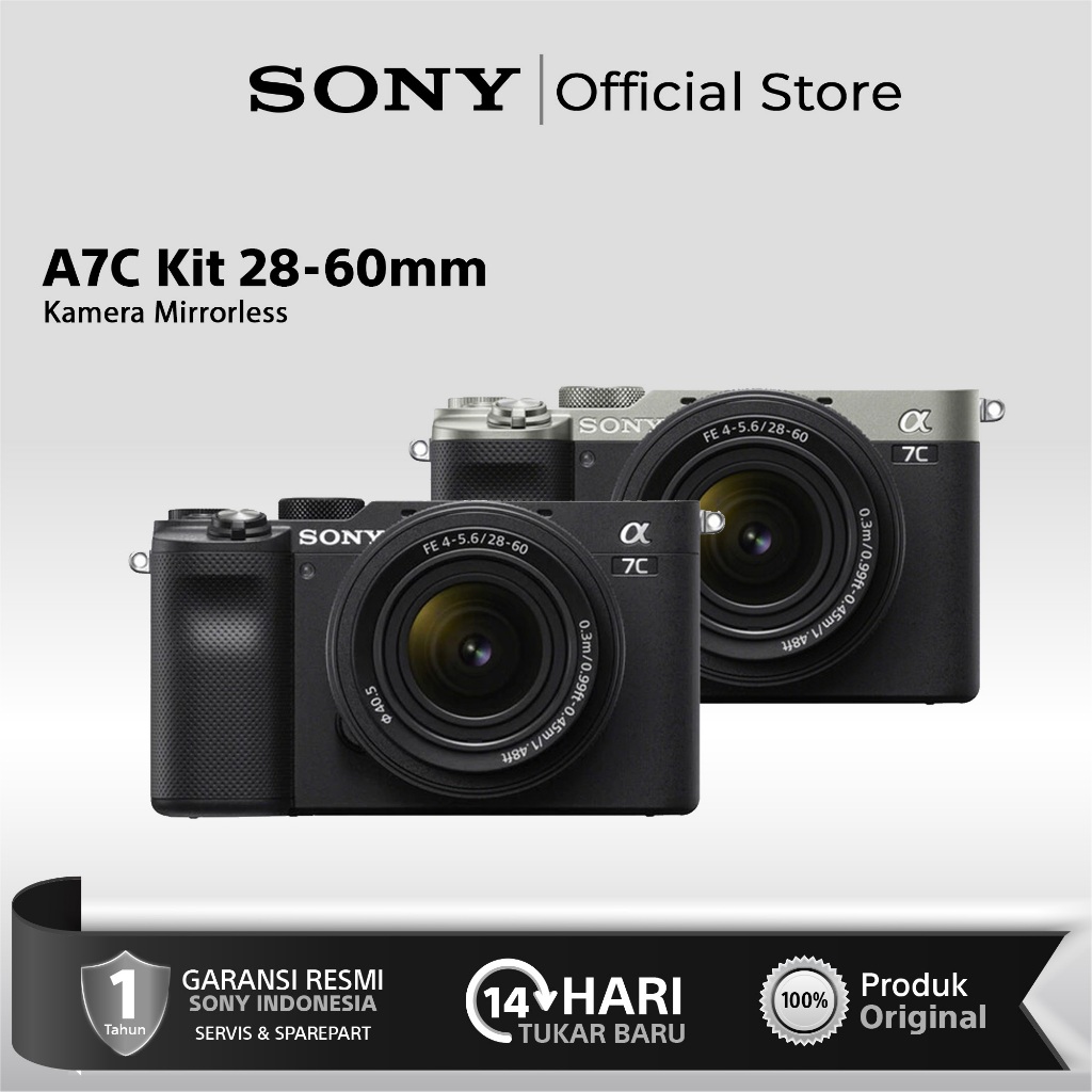 SONY ALPHA A7C Kit 28-60mm SONY A7C Kamera Mirrorless SONY A7C