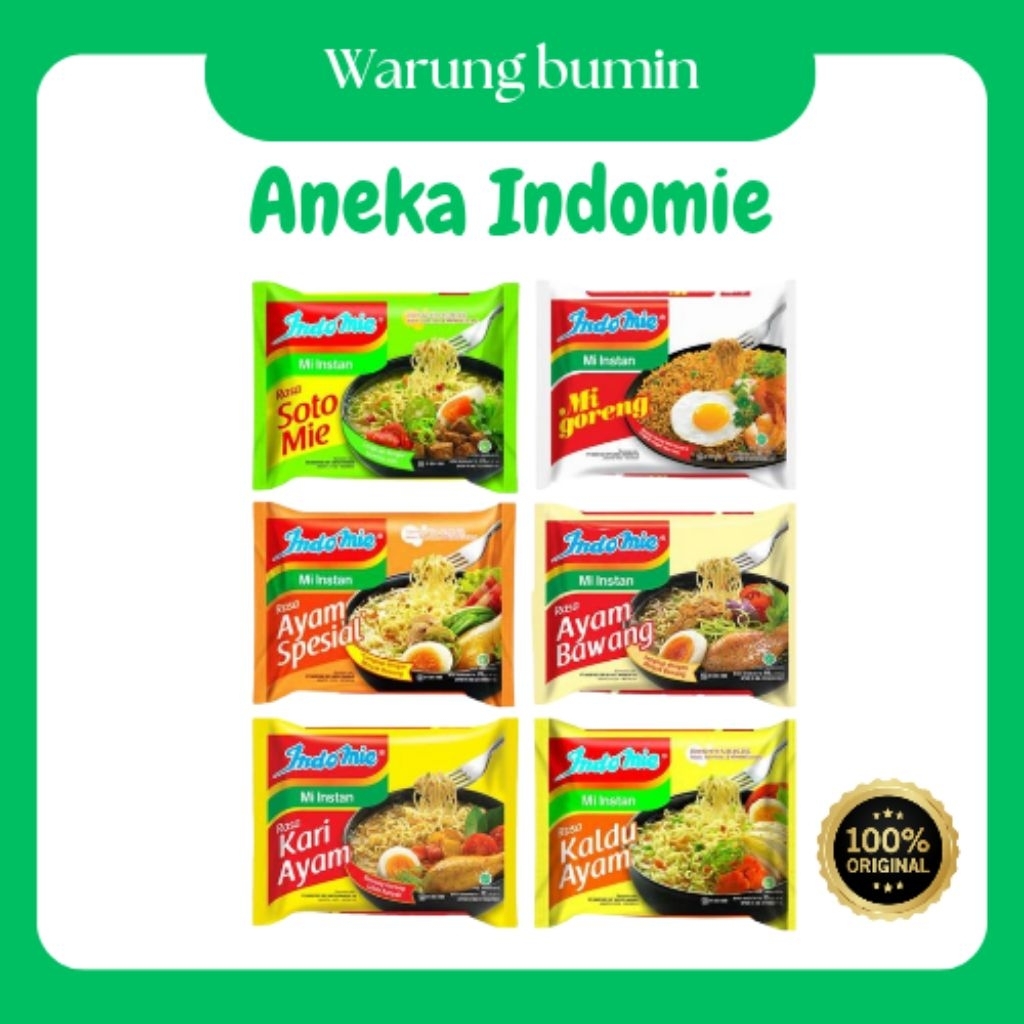 Jual VARIAN INDOMIE ASLI - WARUNG BUMIN | Shopee Indonesia