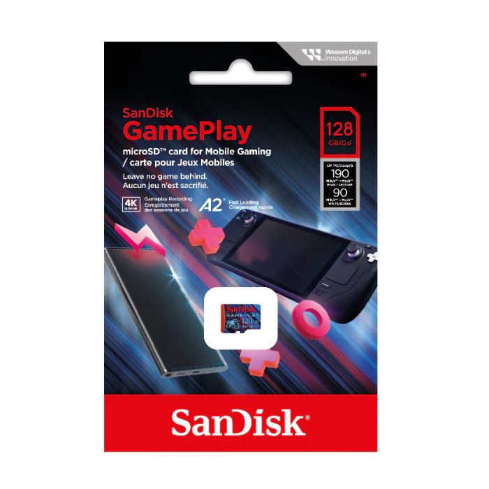 Jual SanDisk Extreme GamePlay 128GB 190MB/s MicroSD Garansi resmi ...