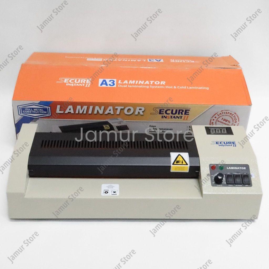 Jual Mesin Laminating Secure Instant II A3 / Laminator Machine Secure ...