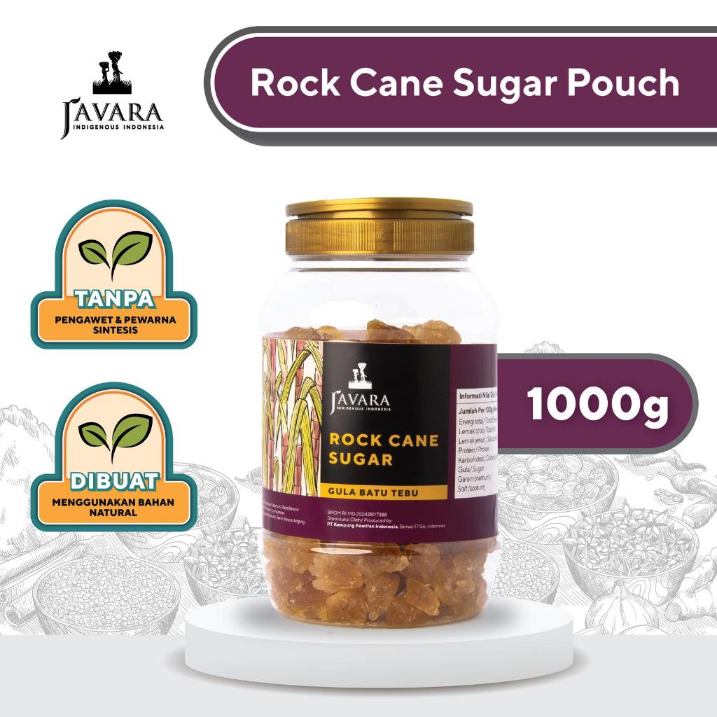 Jual Javara Natural Rock Sugar 1 KG | Gula batu Natural Javara - Javara ...