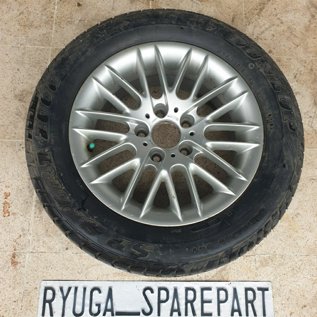 Jual velg style 82 ring 16 16x7J H2 ET 20 PCD 5x120 (1pcs) fitment BMW ...