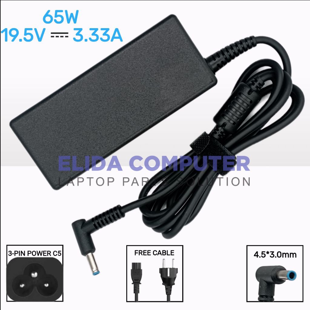 ALIMENTATION CHARGEUR TRANSFORMATEUR Pc HP 19,5v PPP012C-S 854056-002 ( ZE118 ) EUR 13,00 - FR