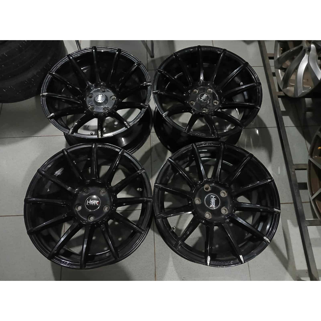 Jual VELG MOBIL BEKAS HSR SHINJUKU R17 PCD 5X114,3 UNTUK INOVA TERIOS ...