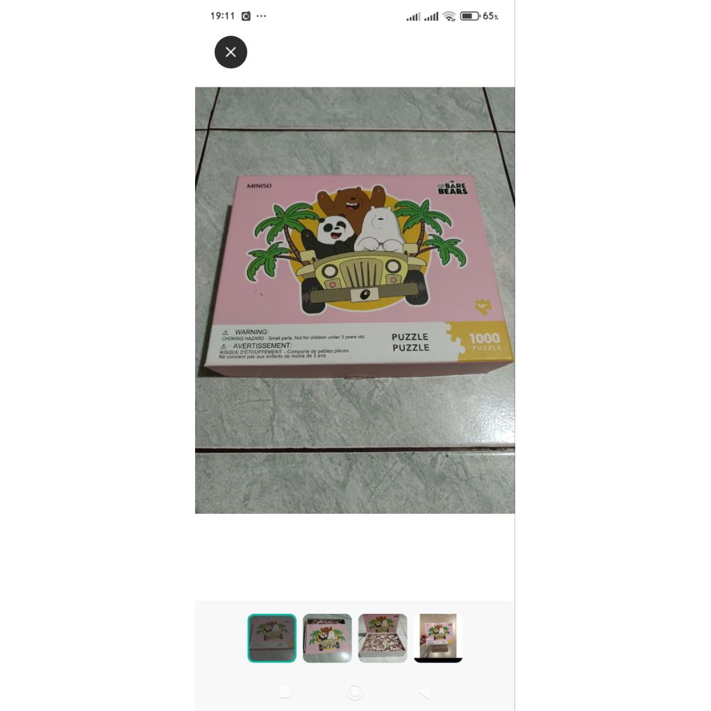 Jual PUZZLE LUCU 1000PCS (KOMPLIT, HANYA BUKA SEGEL) | Shopee Indonesia