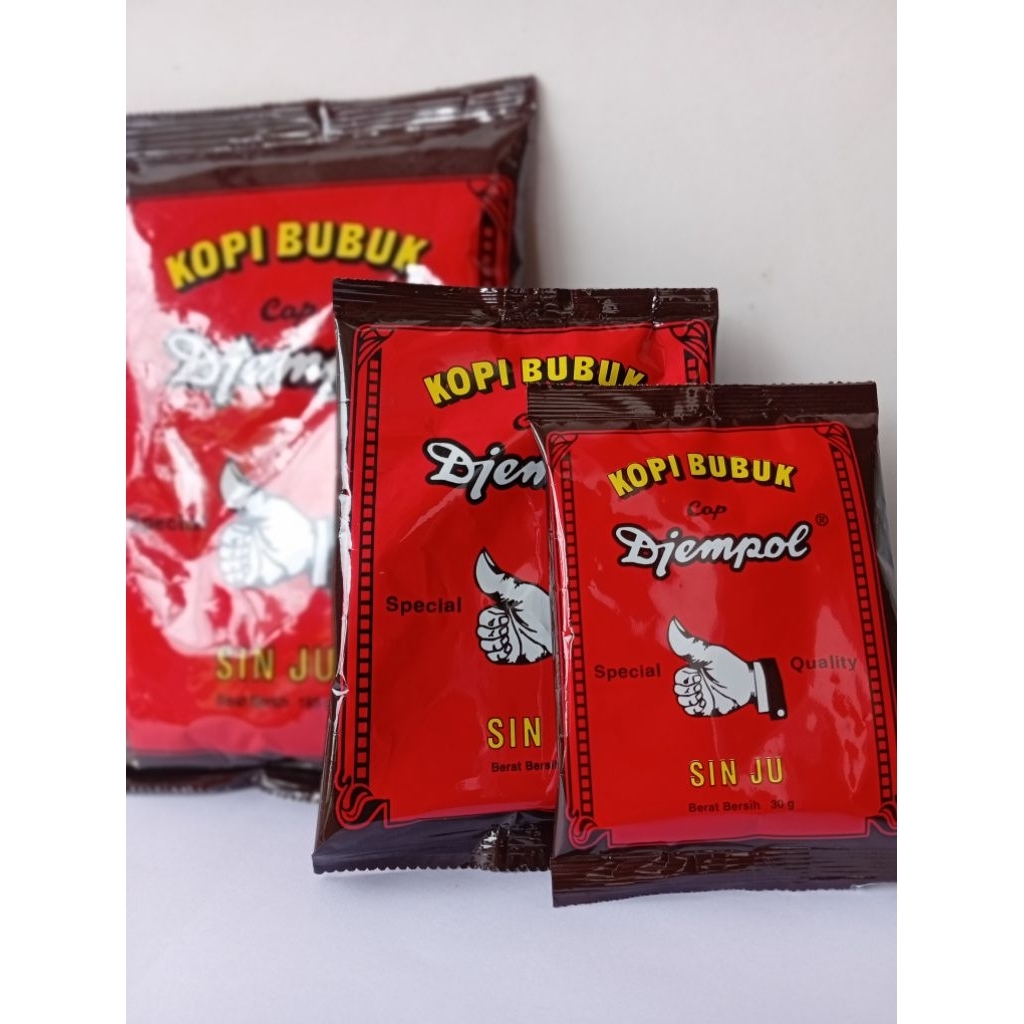Jual Kopi Cap Djempol Sin Ju asli Kebumen kemasan sachet165g | Shopee ...
