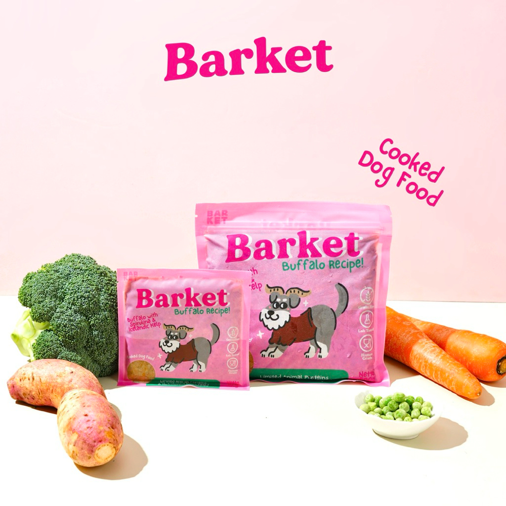 Jual Barket Buffalo Cooked Dog Food | Makanan Anjing Matang Kerbau ...