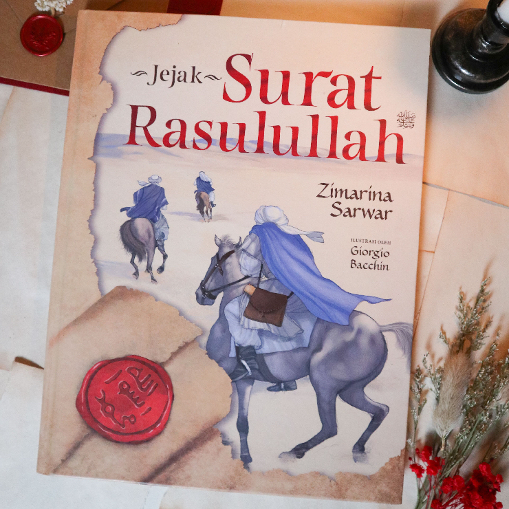 Jual Buku Jejak Surat Rasulullah SAW Sirah Kisah surat-surat Nabi ...