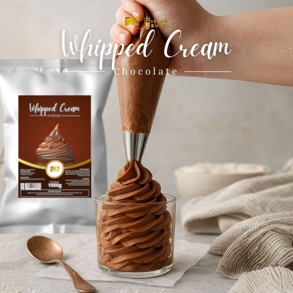 Jual Whipped Cream Raja Bubuk Nusantara 1KG Berbagai Varian Rasa ...