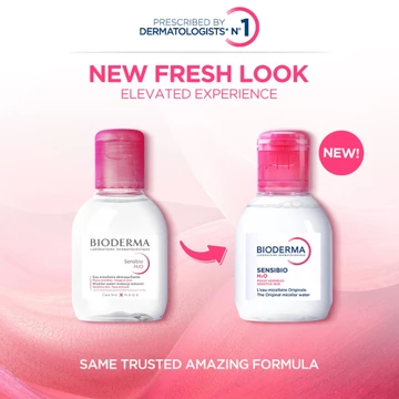 Bioderma Sensibio H2O 100ml Micellar Water Untuk Semua Jenis Kulit Sensitif