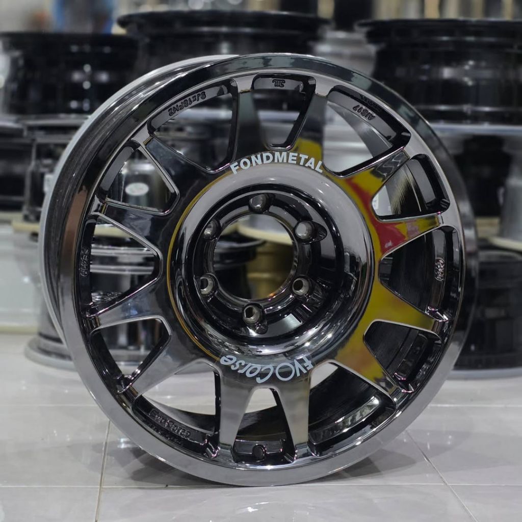 Jual velg racing evo corse rally r18 pcd 6x139,7 lebar 9 velg mobil ...
