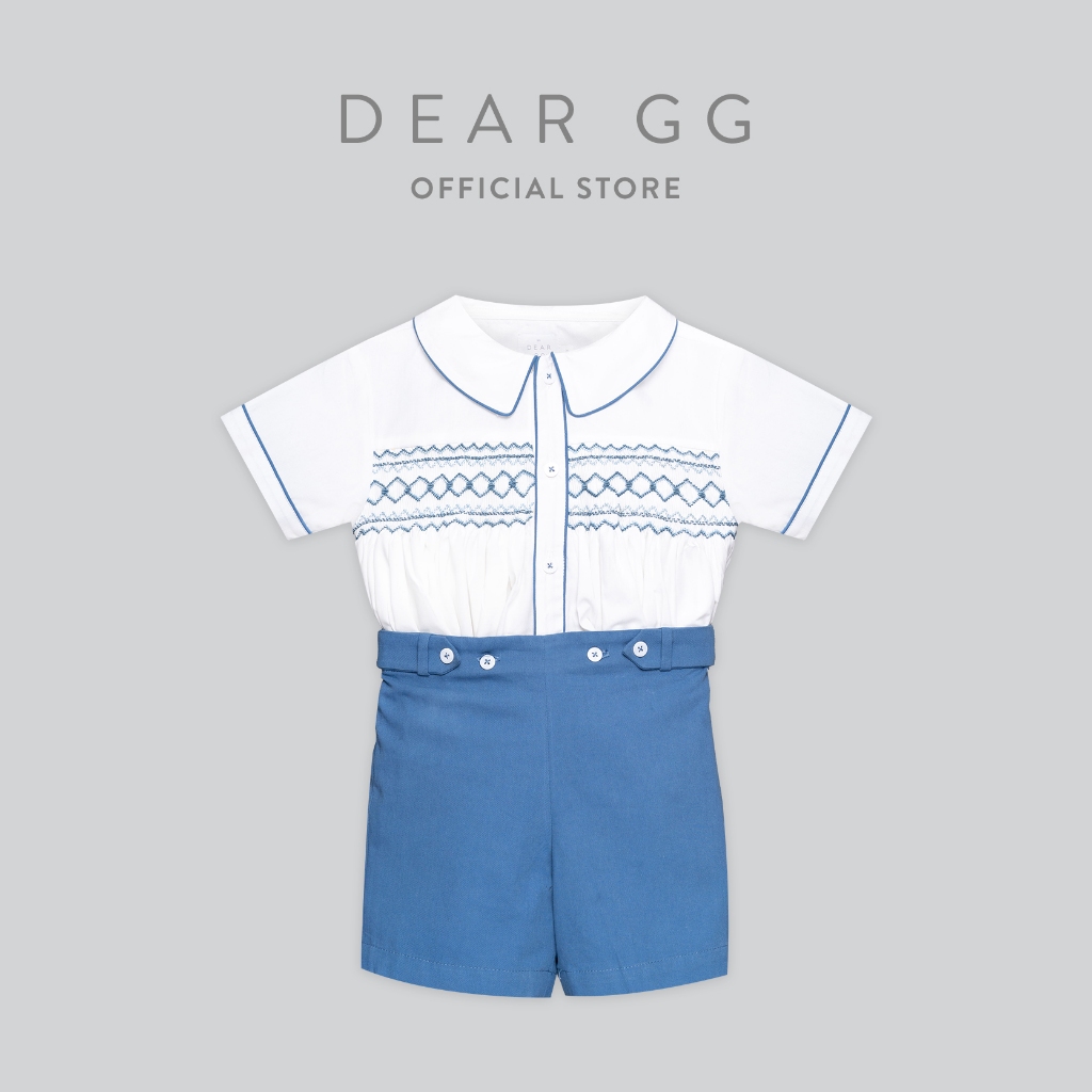Jual Dear GG - George Set in Ash Blue | Shopee Indonesia
