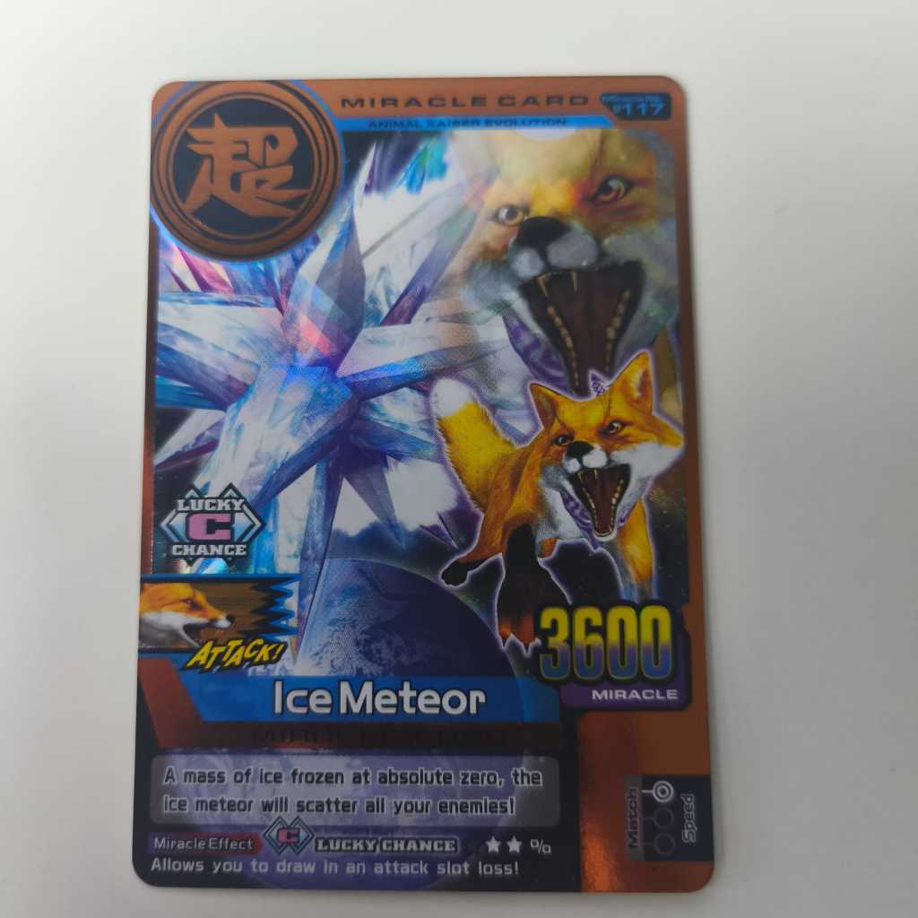 Jual Kartu Animal Kaiser Ice Meteor (Konsuke) Bronze Miracle Card Evo 3 ...