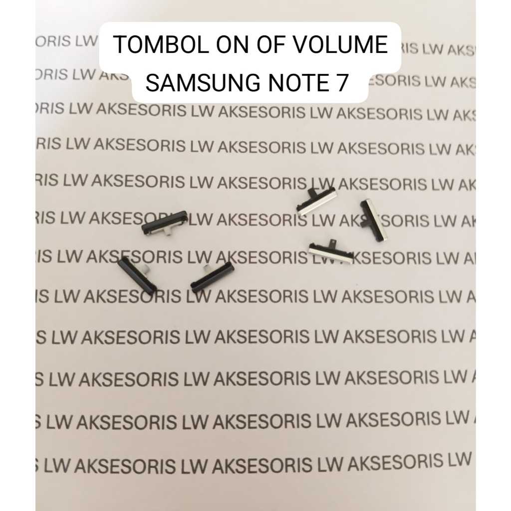 Jual Tombol Power On off Volume Luar Pernik Button Sam Note 7 N930 ...