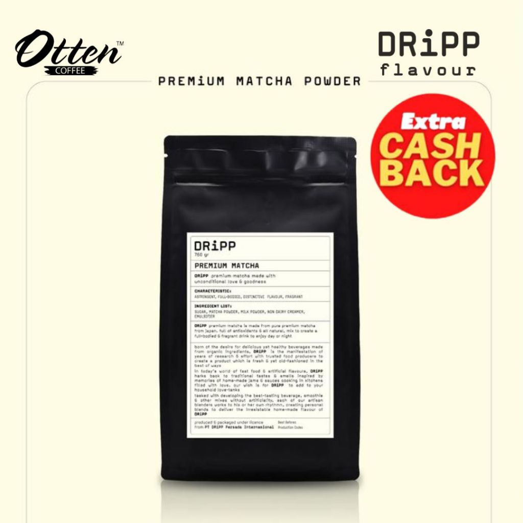 Jual DRiPP Premium Matcha Powder 760 GR - Bubuk Minuman Rasa Matcha ...