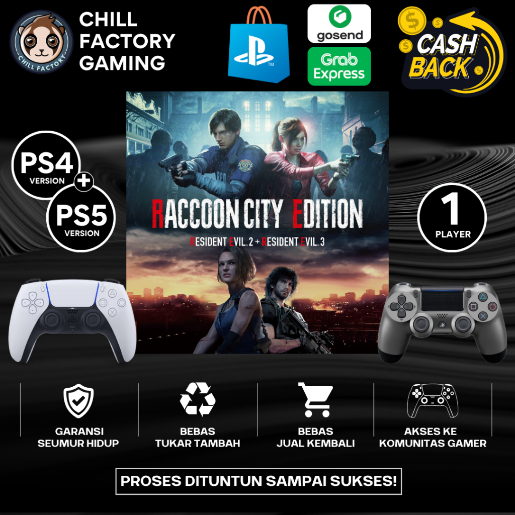 Jual Resident Evil Raccoon City Edition - Resident Evil 2 + 3 PS4 PS5 ...