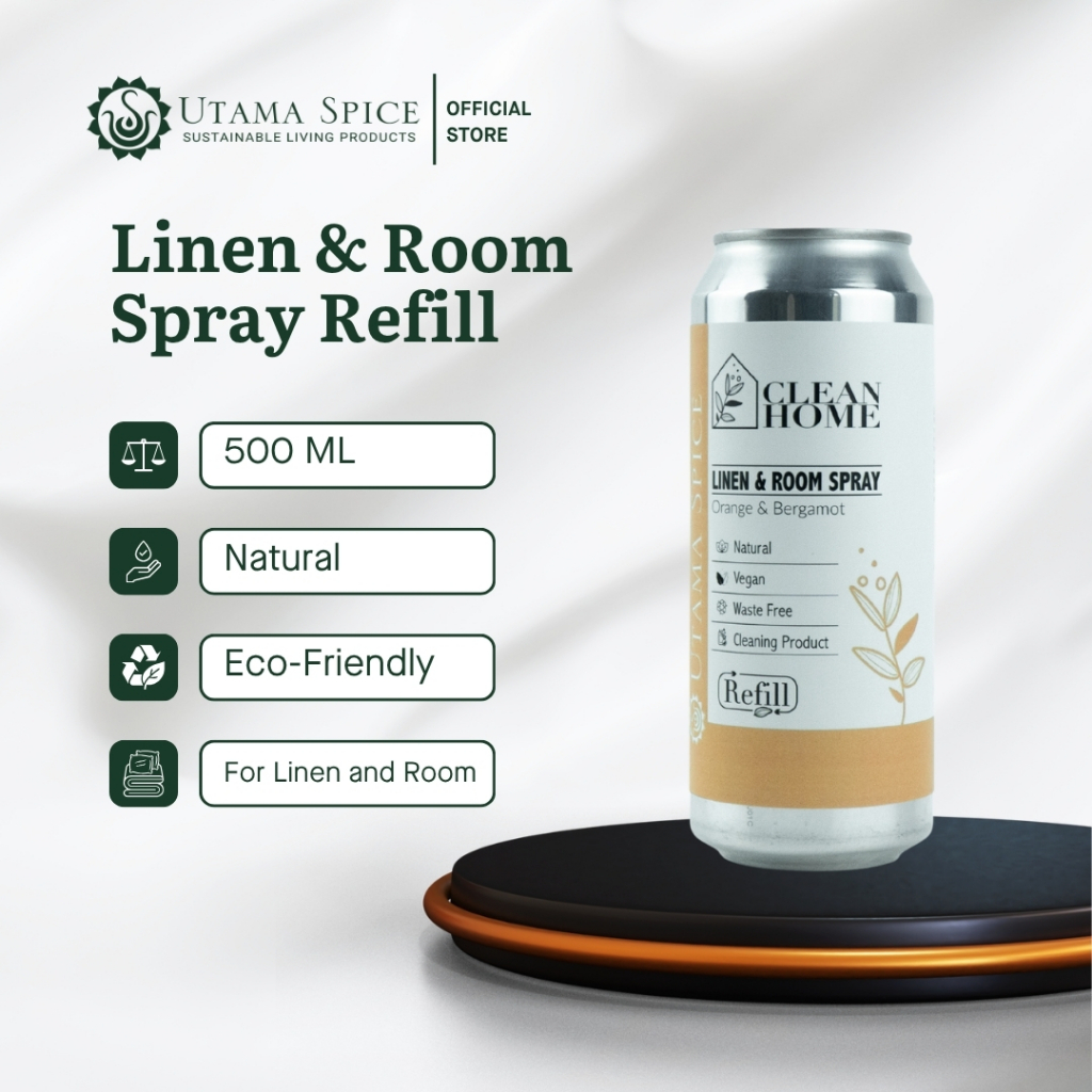 Jual Utama Spice Clean Home Linen & Rom Spray Refill Orange and ...