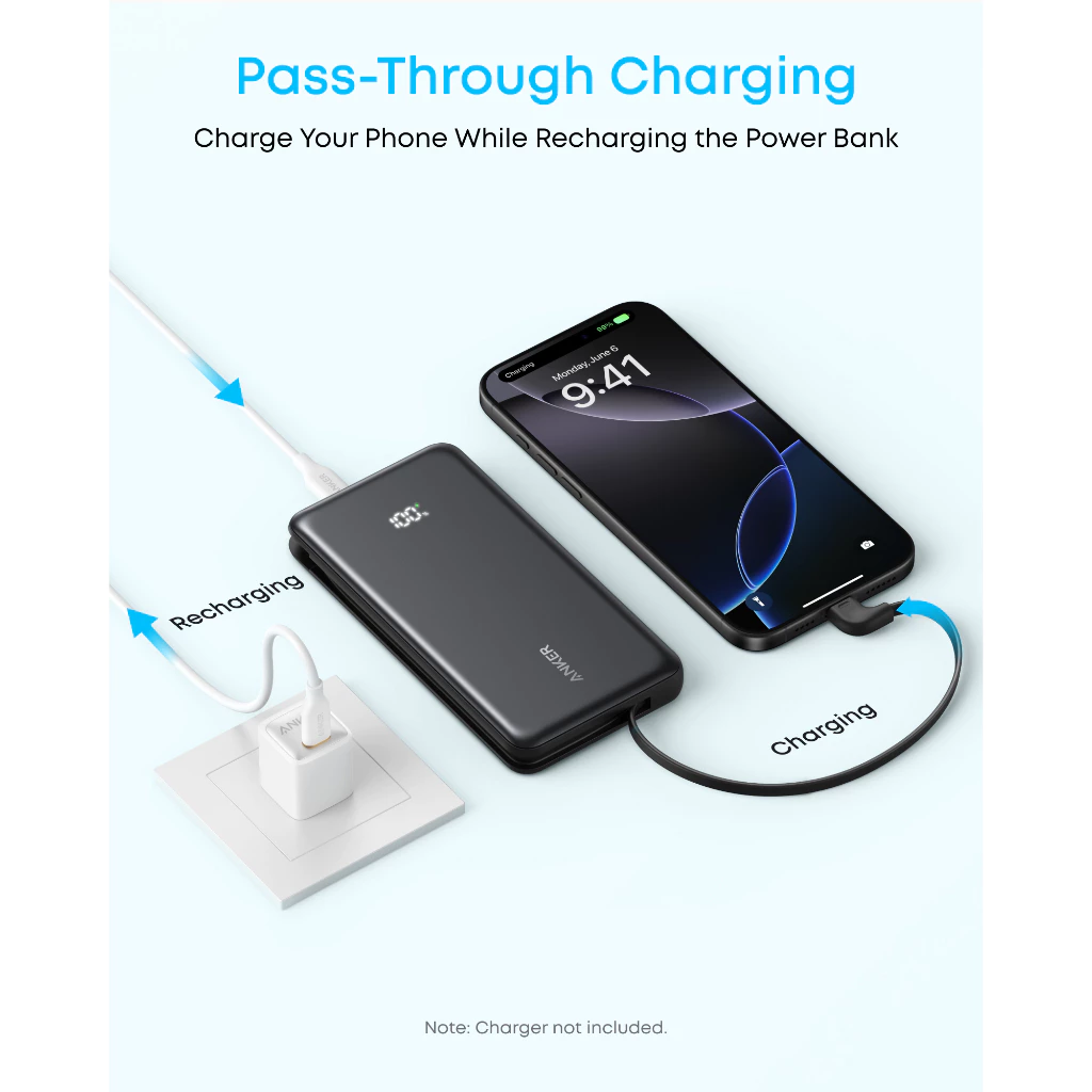 Anker Zolo 10.000mAh Fast Charging 22.5W