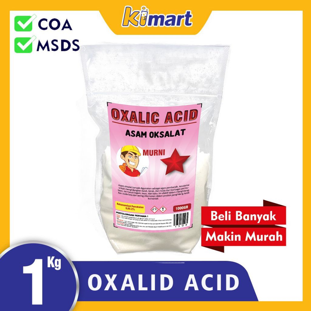 Jual Oxalid Acid / Asam Oksalat | Shopee Indonesia