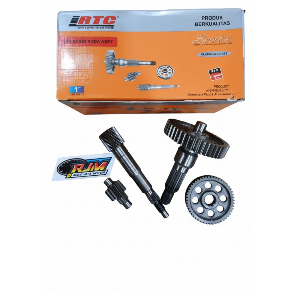 Jual GIGI RASIO RODA ASSY KOMPLIT RTC PARTS STANDAR BERKUALITAS MOTOR ...