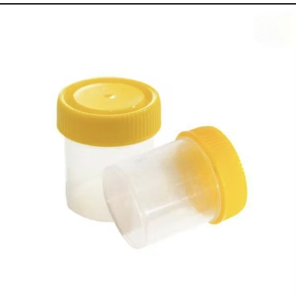 Jual Urine Container Non Steril 60ml Pot Urin Wadah Sample Urin ...