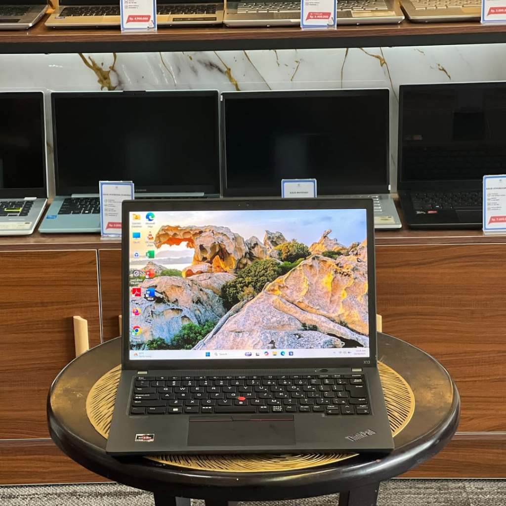 Jual MURAH LAPTOP LENOVO THINKPAD X13 AMD RYZEN 5 PRO-5650U/RAM