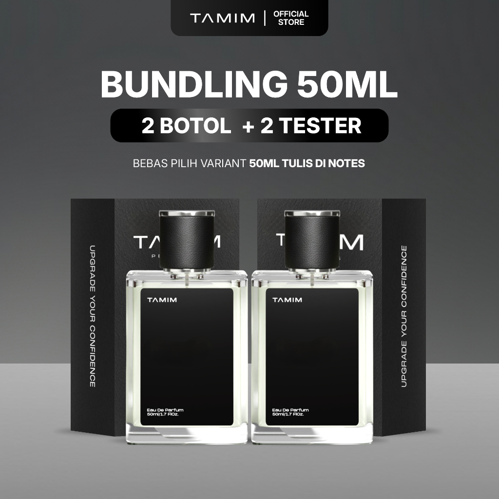 Jual [ PROMO ] Promo Bundling 2 Botol Parfum 50ml Free Tester - by ...